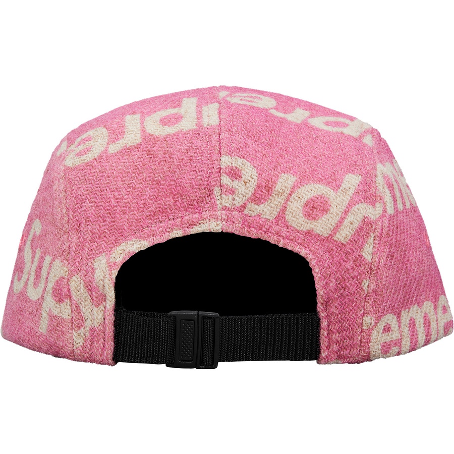 Details on Harris Tweed Camp Cap Pink from fall winter
                                                    2018 (Price is $54)