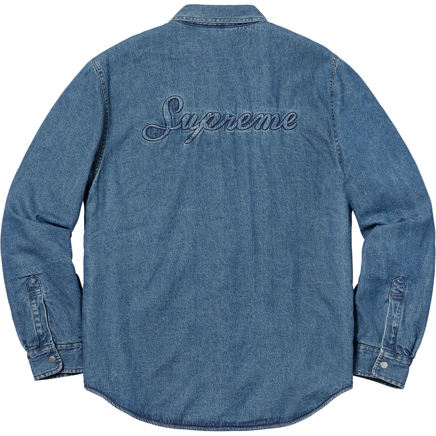 Sherpa Lined Denim Shirt - Supreme Community