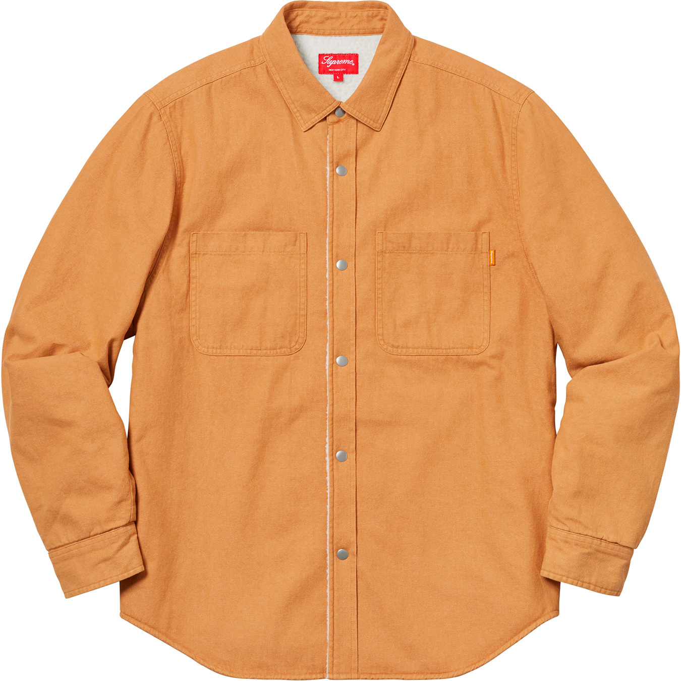 Sherpa Lined Denim Shirt - fall winter 2018 - Supreme