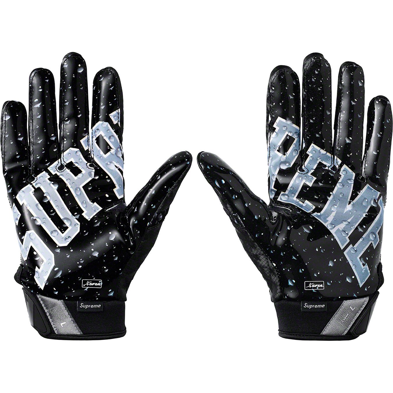 SAINT on X: Supreme Nike Vapor Jet 4.0 Football Gloves for