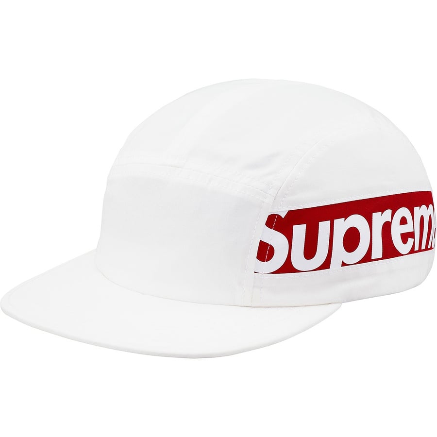 Details on Side Panel Camp Cap White from fall winter 2018 (Price is $48)