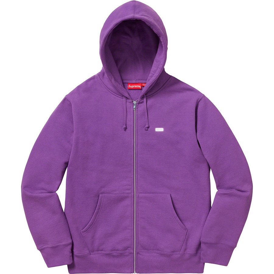 Details on Reflective Small Box Zip Up Sweatshirt Violet from fall winter
                                                    2018 (Price is $158)