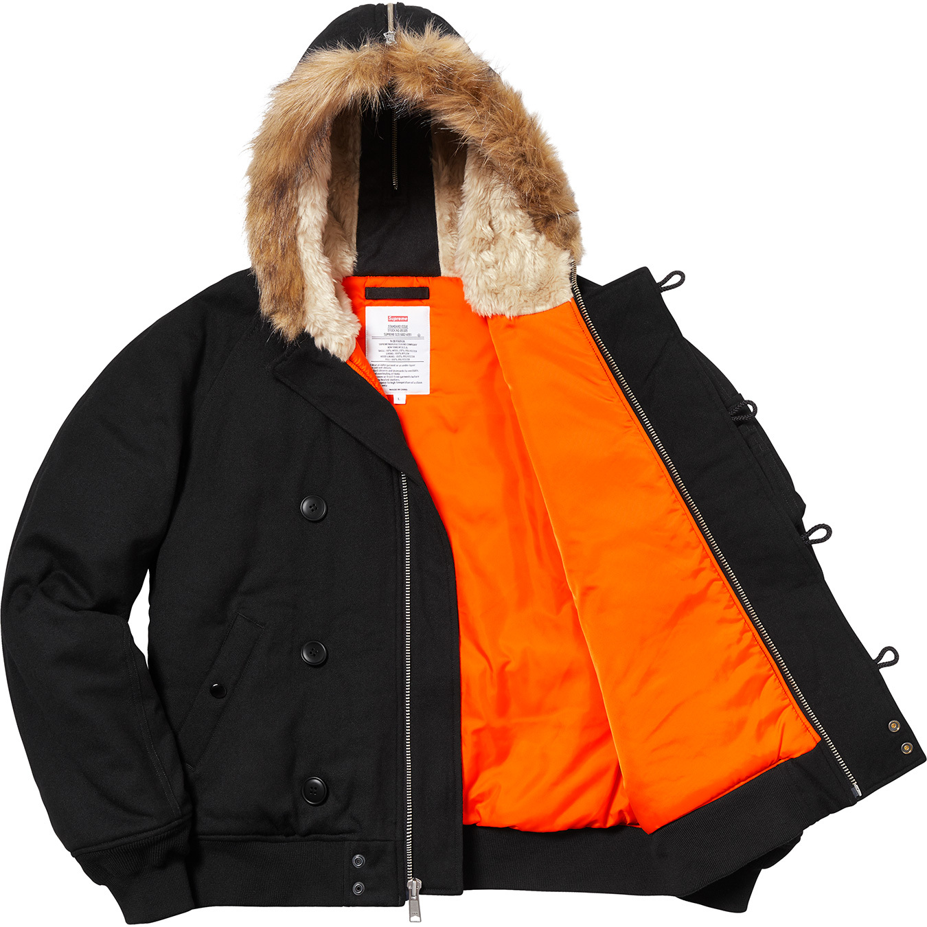 Wool N-2B Jacket - fall winter 2018 - Supreme