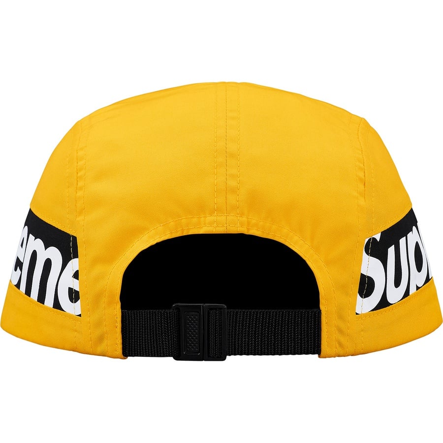 Details on Side Panel Camp Cap Gold from fall winter
                                                    2018 (Price is $48)