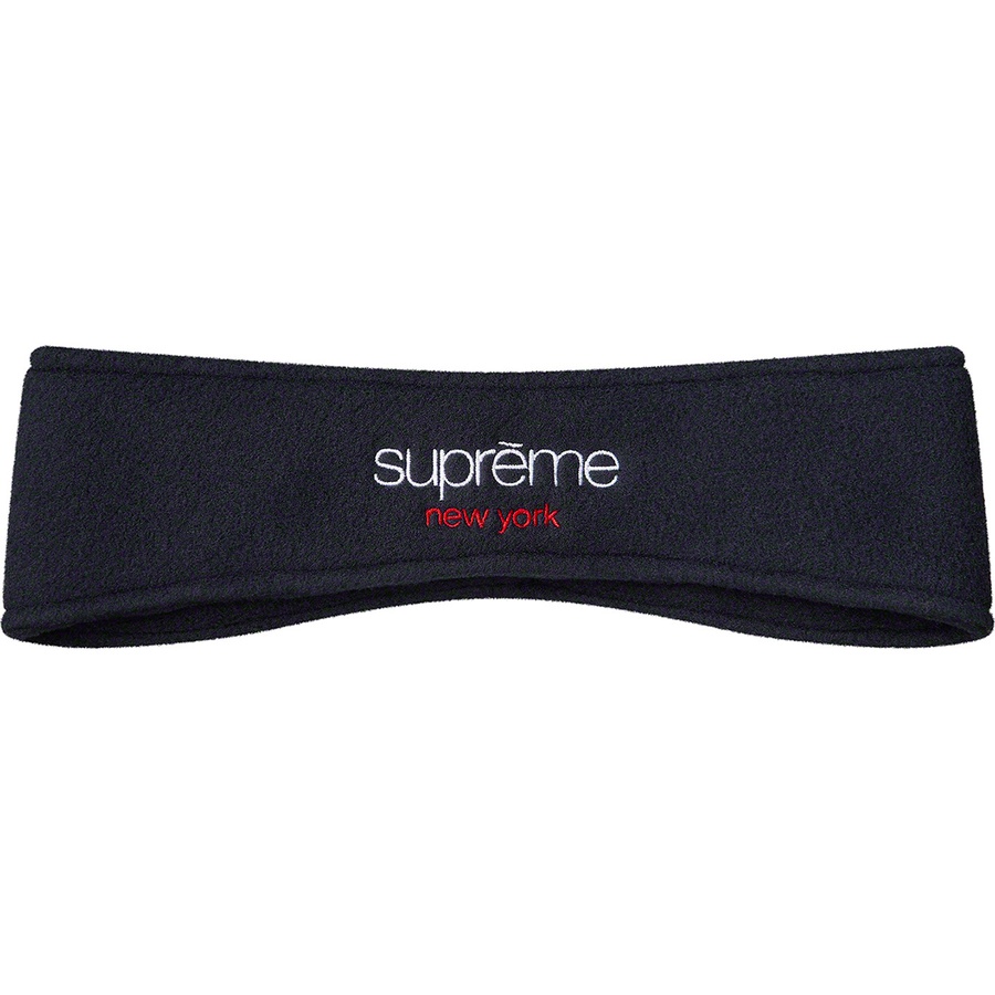 Supreme Polartec Headband (FW18) - Navy - $32