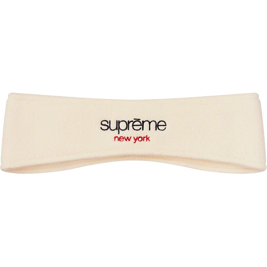 Supreme Polartec Headband (FW18) - Natural - $32