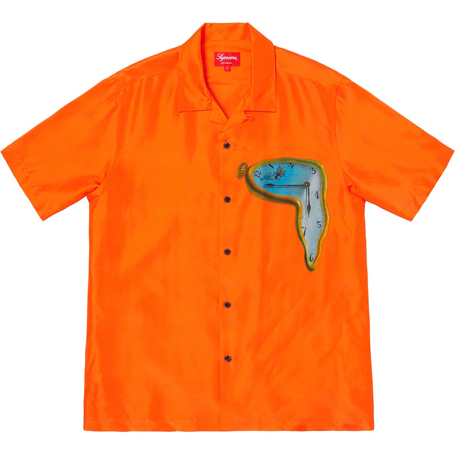 Details on The Persistence of Memory Silk S S Shirt The Persistence of MemoryOrange from spring summer 2019 (Price is $168)
