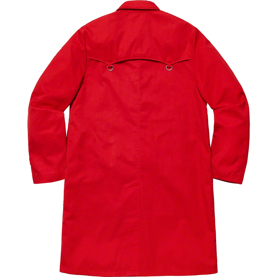 Details on D-Ring Trench Coat Red from spring summer 2019 (Price is $328)