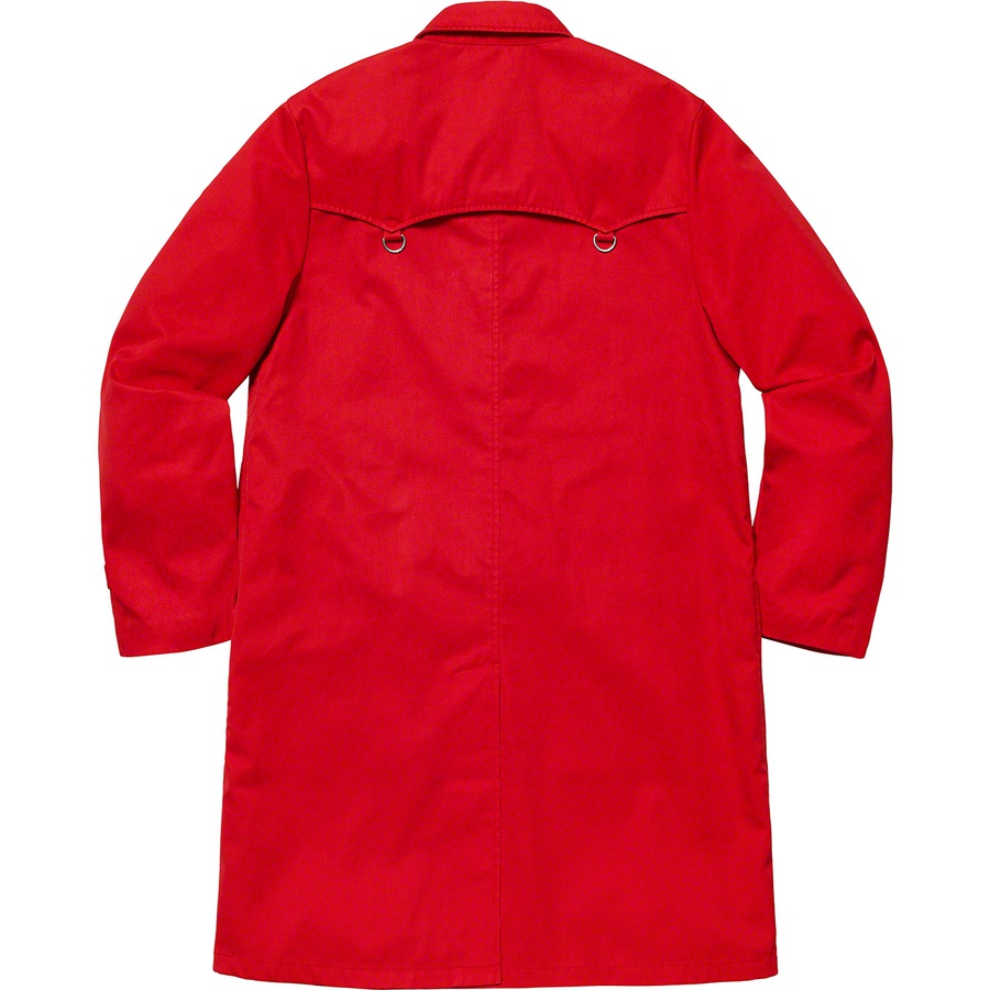 Details on D-Ring Trench Coat Red from spring summer
                                                    2019 (Price is $328)