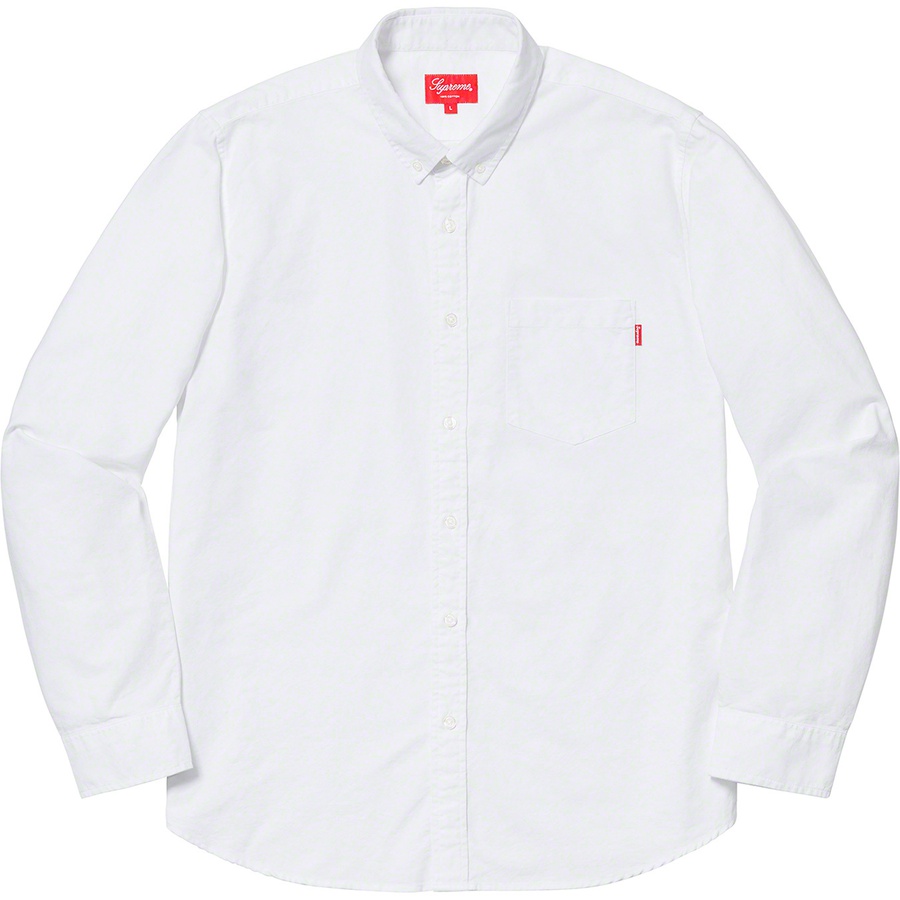 Details on Oxford Shirt White from spring summer 2019 (Price is $118)