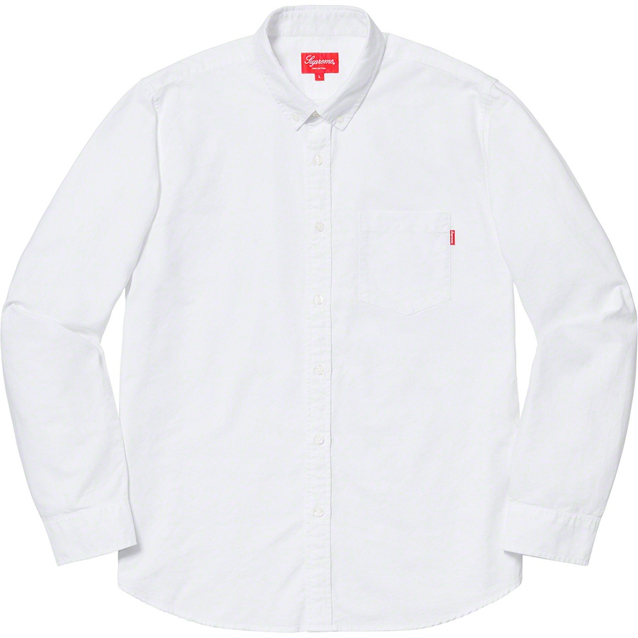 Details on Oxford Shirt White from spring summer
                                                    2019 (Price is $118)