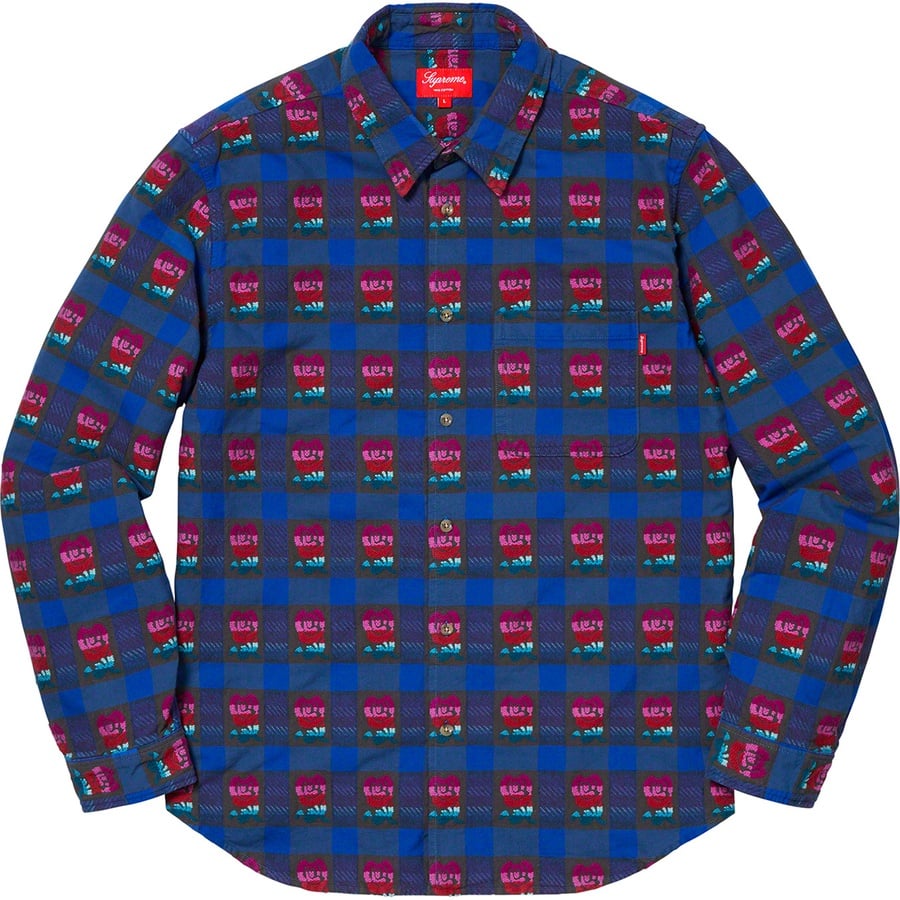 Details on Rose Buffalo Plaid Shirt Royal from spring summer
                                                    2019 (Price is $138)