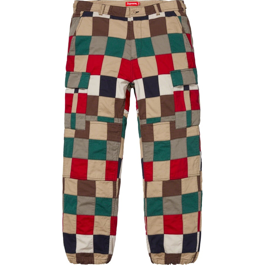 Details on Patchwork Cargo Pant Multicolor from spring summer
                                                    2019 (Price is $228)