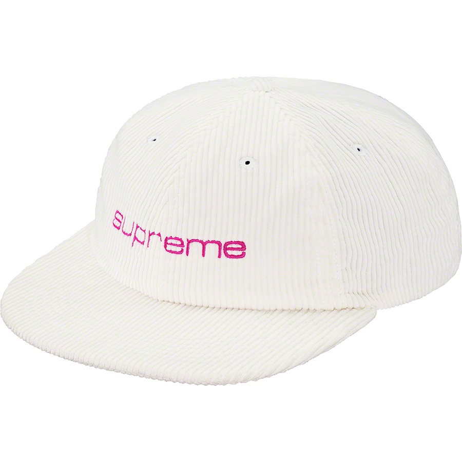 Details on Corduroy Compact Logo 6-Panel White from spring summer
                                                    2019 (Price is $54)