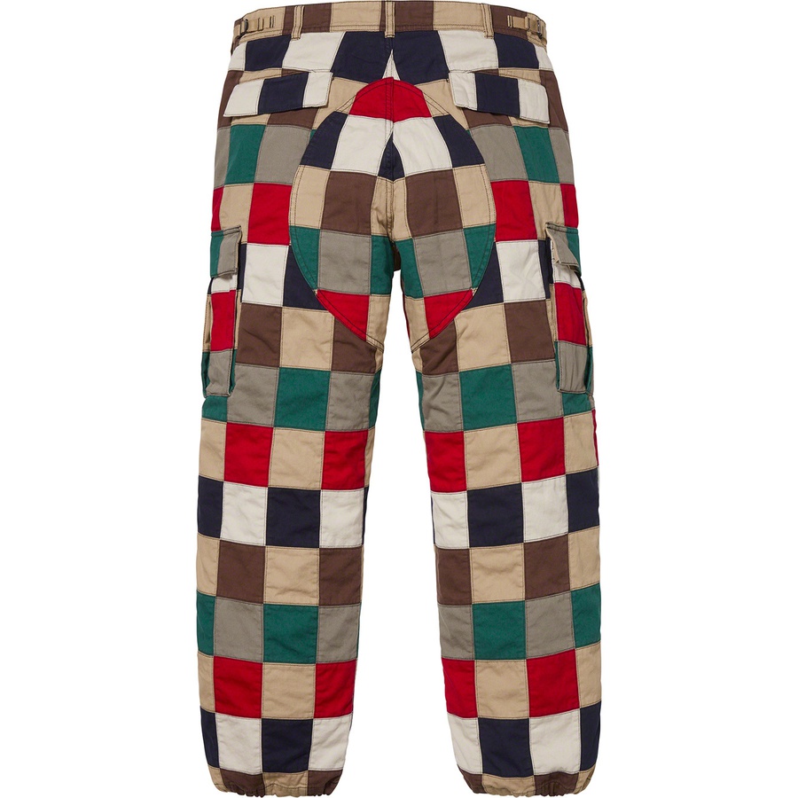 Details on Patchwork Cargo Pant Multicolor from spring summer
                                                    2019 (Price is $228)