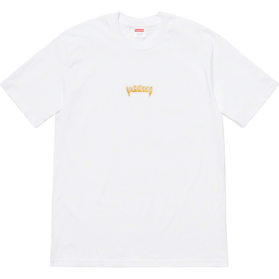 Details on Fronts Tee White from spring summer
                                                    2019 (Price is $38)