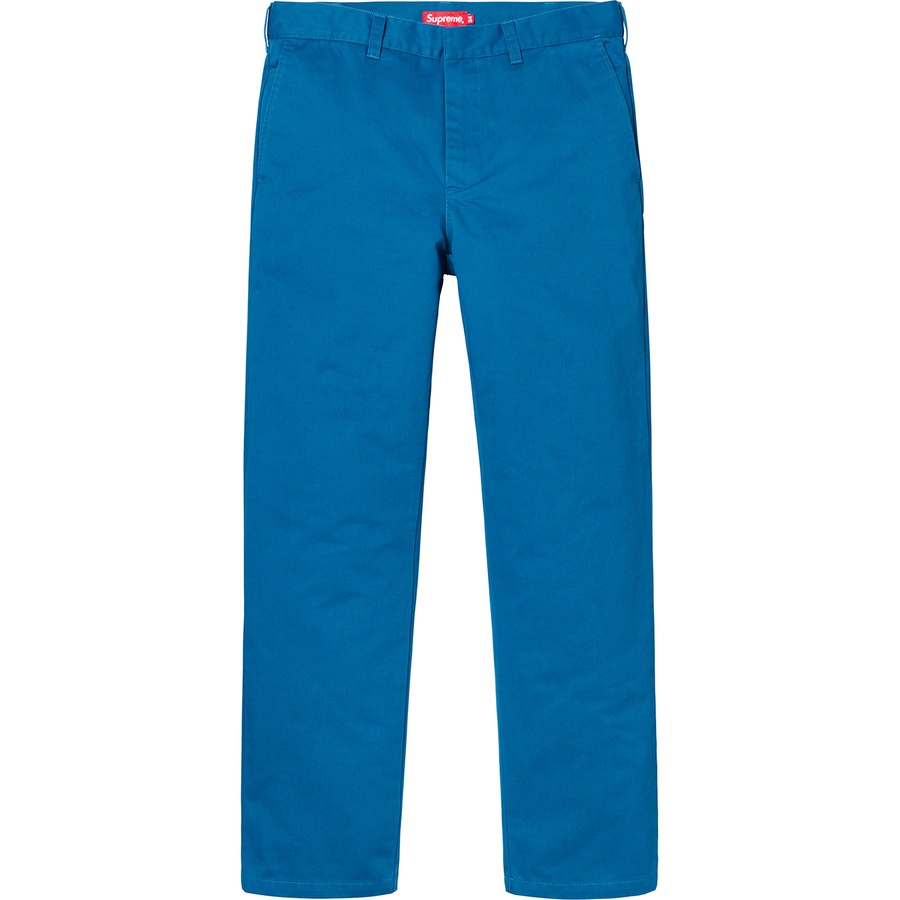 Details on Work Pant Royal from spring summer
                                                    2019 (Price is $118)