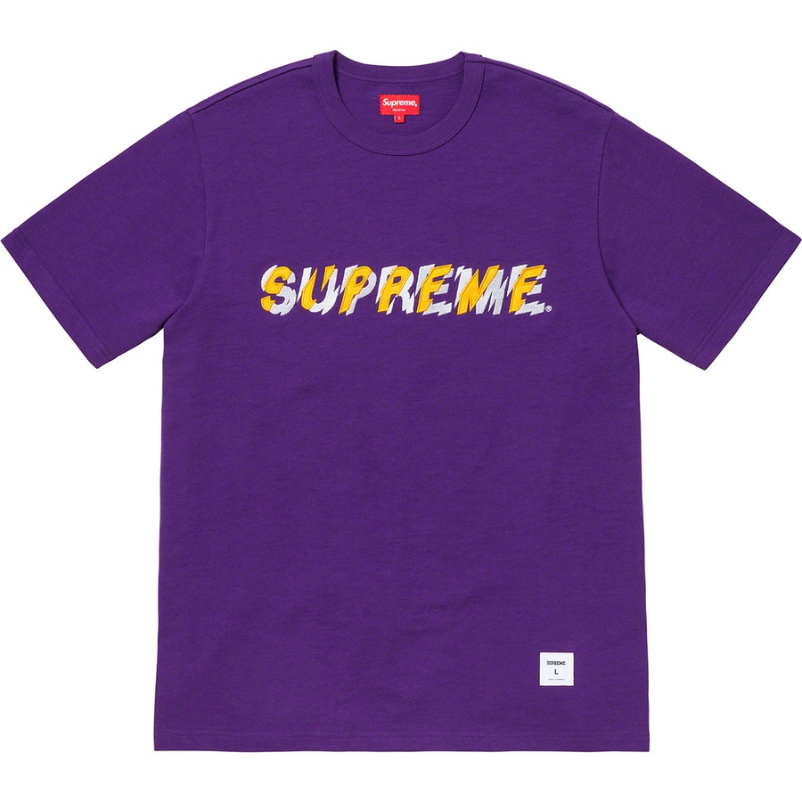 Details on Shatter Tee Purple from spring summer
                                                    2019 (Price is $88)