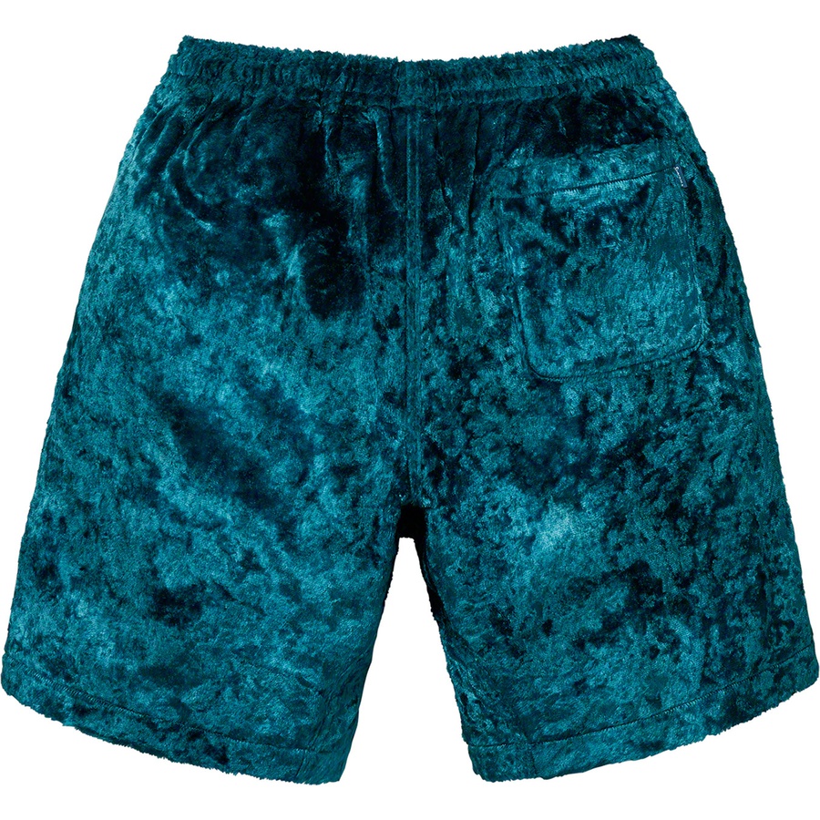 Details on Fuzzy Pile Short Teal from spring summer
                                                    2019 (Price is $148)