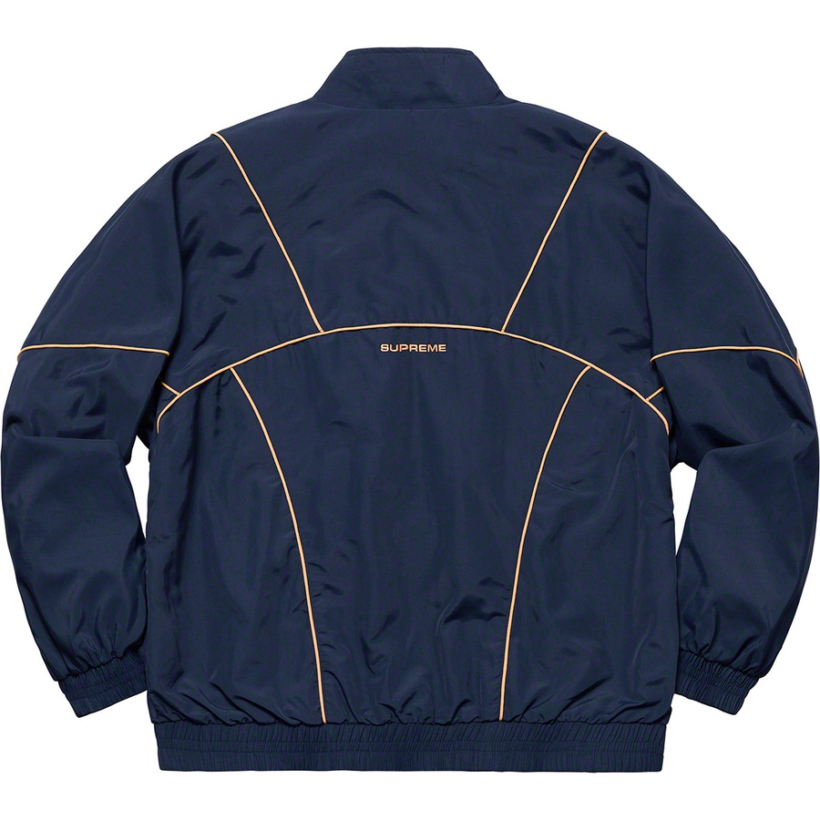 Details on Piping Track Jacket Navy from spring summer 2019 (Price is $168)