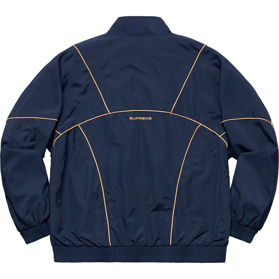 Details on Piping Track Jacket Navy from spring summer
                                                    2019 (Price is $168)