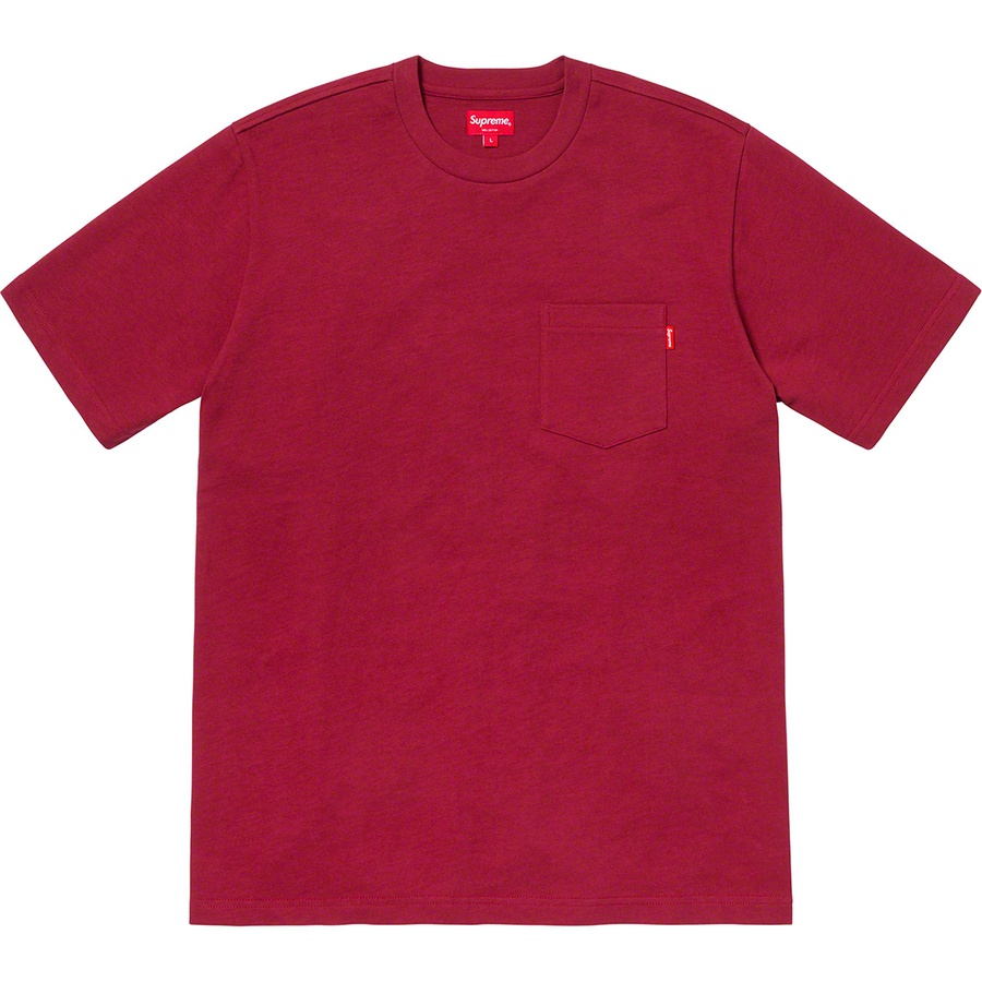 Details on S S Pocket Tee 1 Cardinal  from spring summer
                                                    2019 (Price is $62)