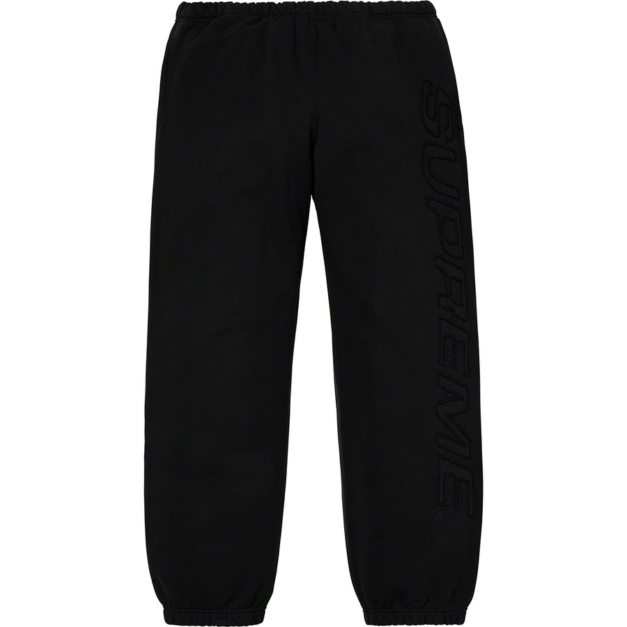 Details on Set In Logo Sweatpant Black from spring summer
                                                    2019 (Price is $148)