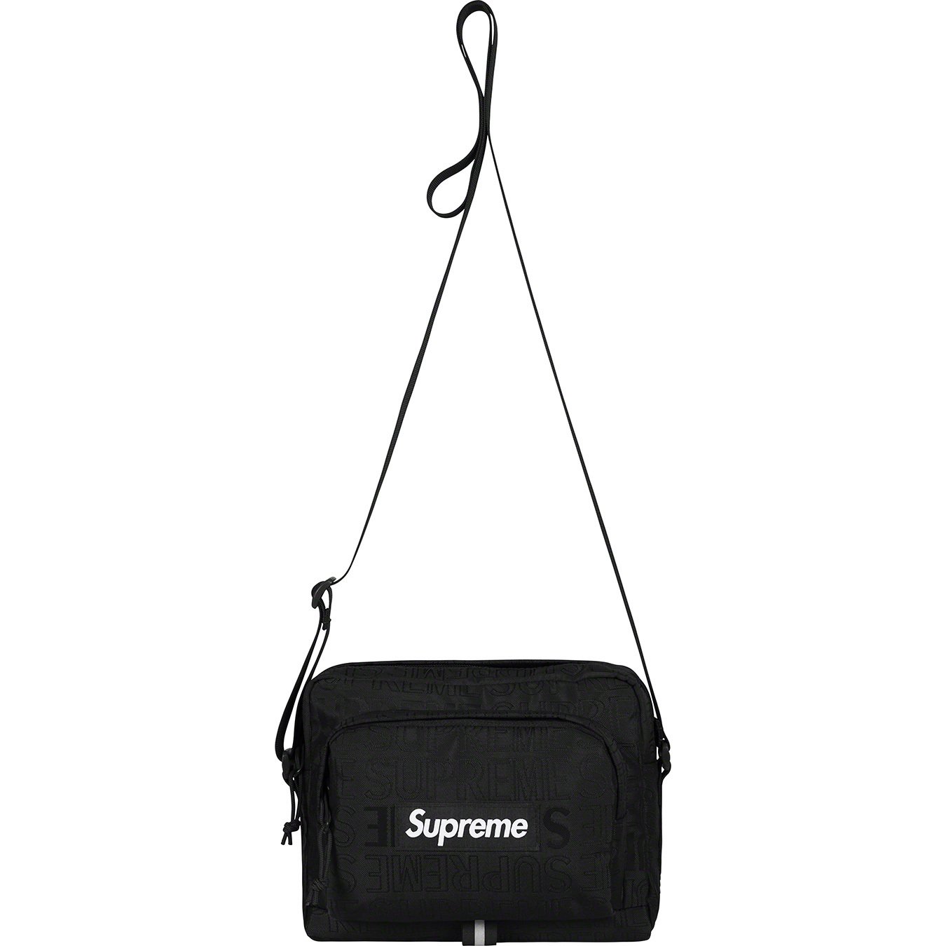 2019SS supreme shoulder bag black