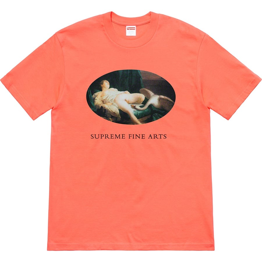 Details on Leda And The Swan Tee Neon Orange from spring summer 2019 (Price is $38)