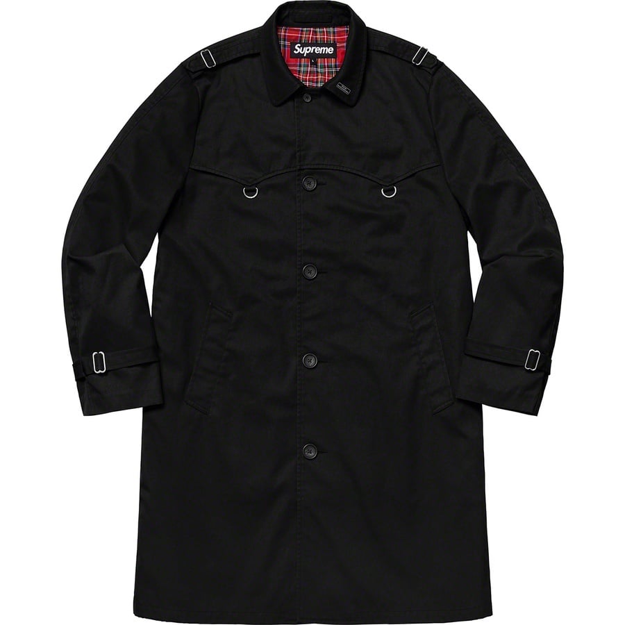 Details on D-Ring Trench Coat Black from spring summer
                                                    2019 (Price is $328)