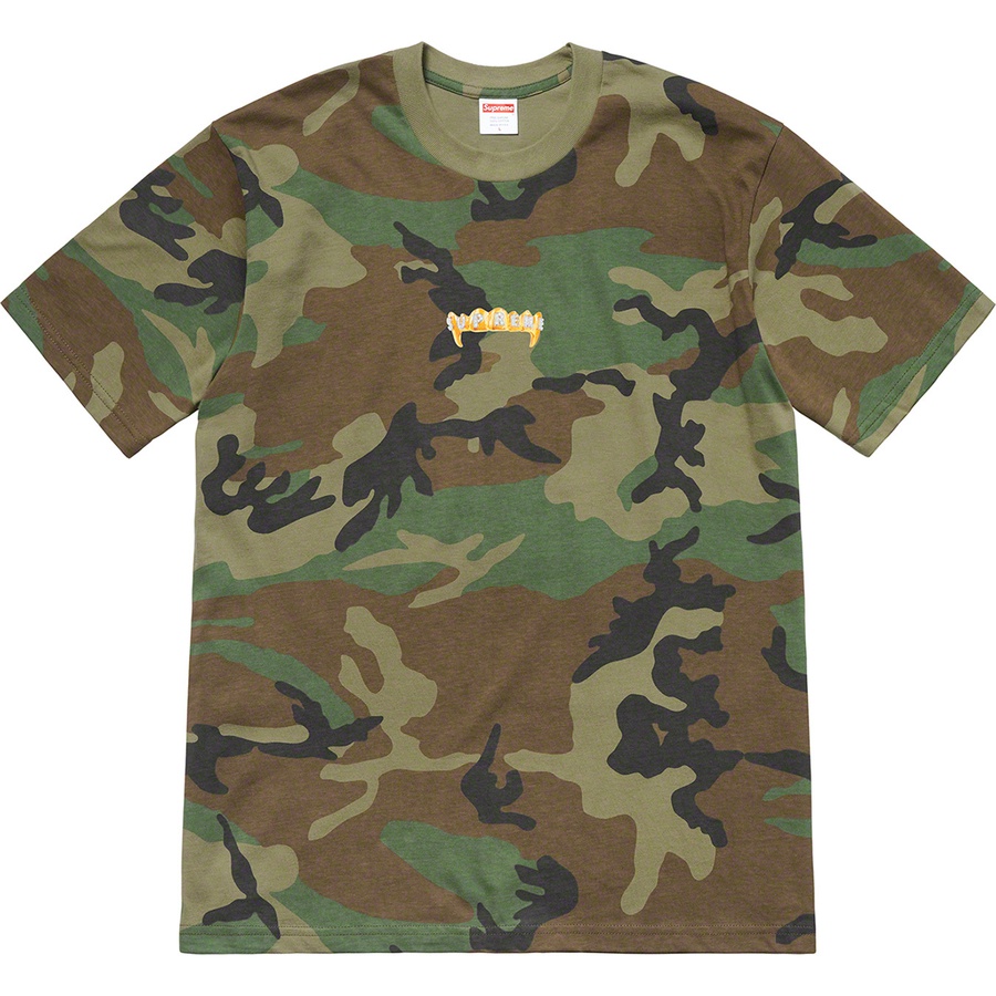 Details on Fronts Tee Woodland Camo from spring summer 2019 (Price is $38)