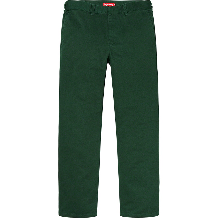 Details on Work Pant Dark Green from spring summer
                                                    2019 (Price is $118)