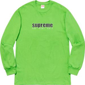 The Real Shit L/S Tee - Supreme Community
