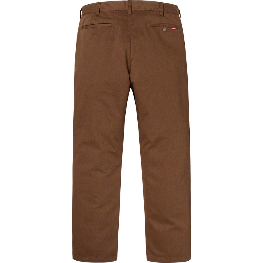Details on Work Pant Brown from spring summer 2019 (Price is $118)