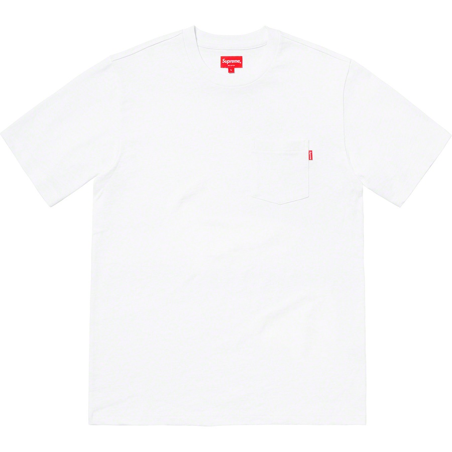 Details on S S Pocket Tee 1 White from spring summer
                                                    2019 (Price is $62)