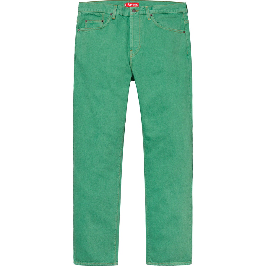 Details on Washed Regular Jean Washed Green from spring summer
                                                    2019 (Price is $148)