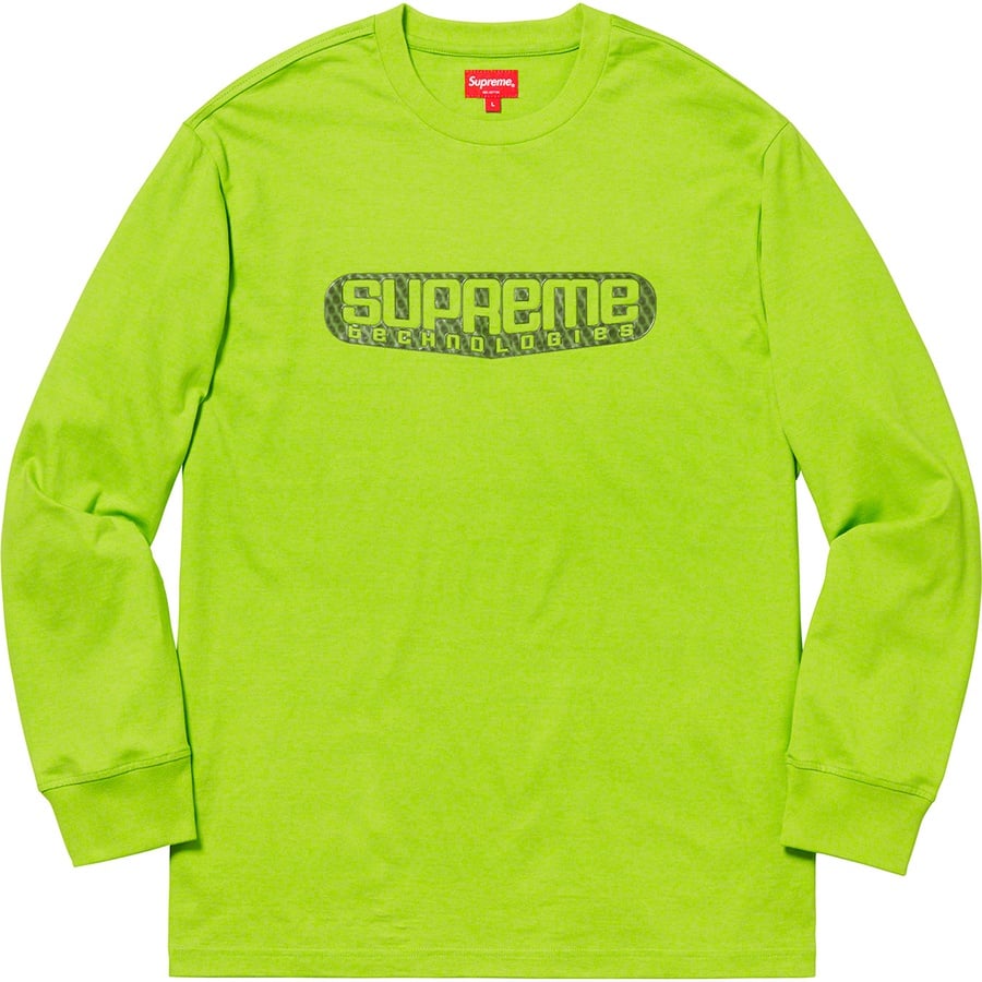 Details on Tech L S Tee Lime from spring summer 2019 (Price is $88)