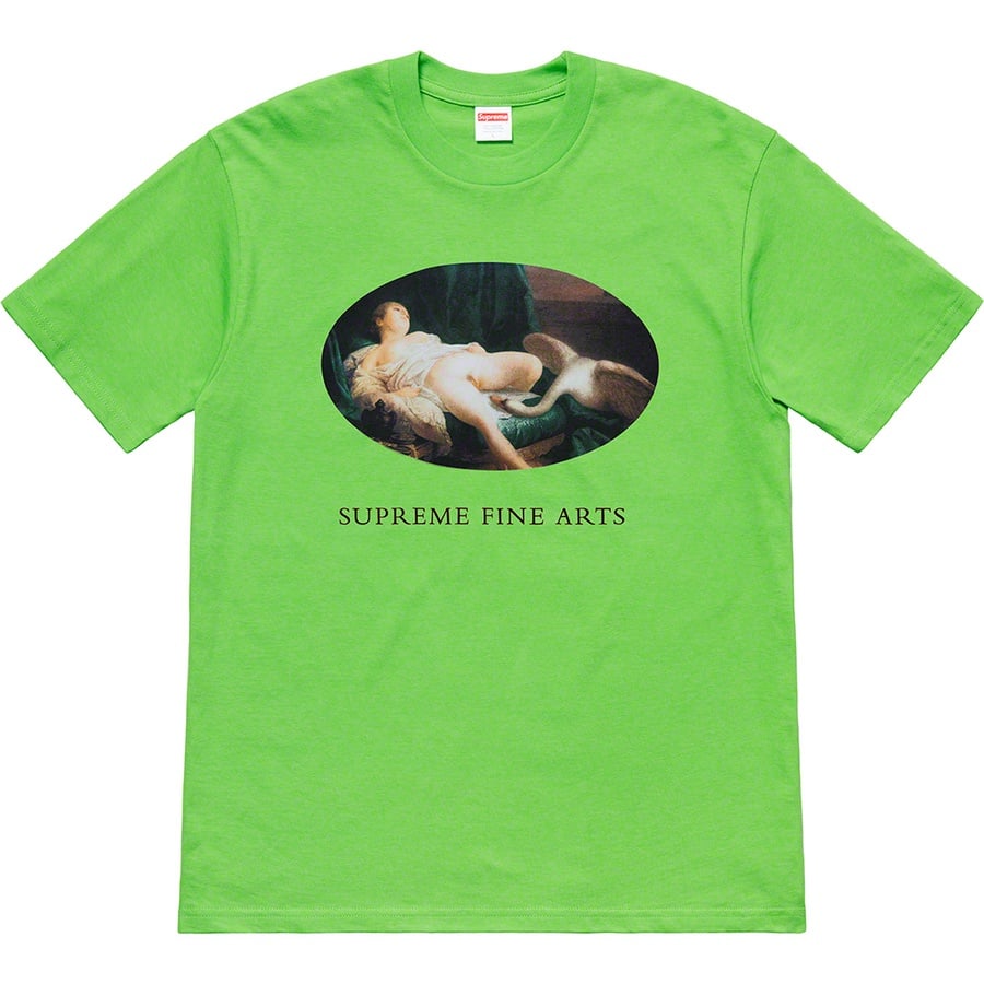 Details on Leda And The Swan Tee Green from spring summer
                                                    2019 (Price is $38)