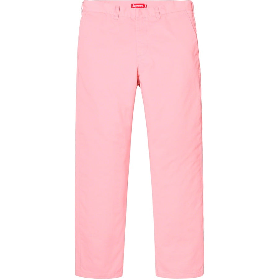 Details on Work Pant Pink from spring summer
                                                    2019 (Price is $118)