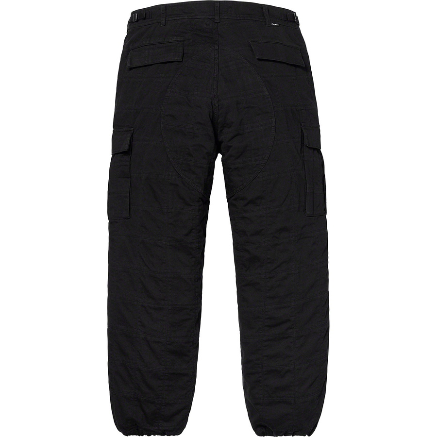 Details on Patchwork Cargo Pant Black from spring summer 2019 (Price is $228)