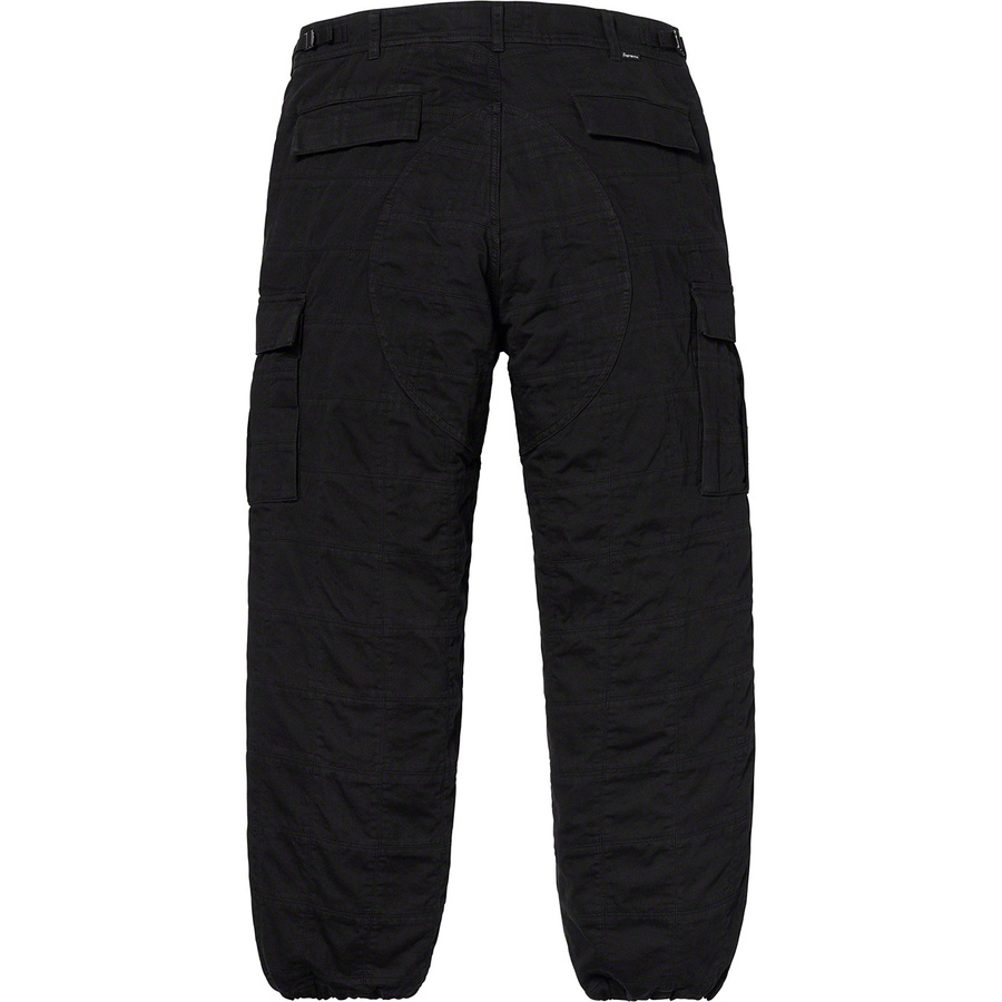 Details on Patchwork Cargo Pant Black from spring summer
                                                    2019 (Price is $228)