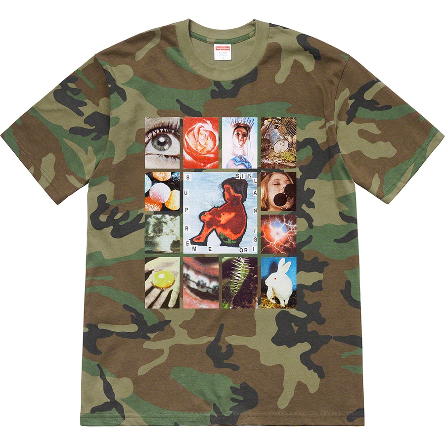 Details on Original Sin Tee Woodland Camo from spring summer
                                                    2019 (Price is $38)