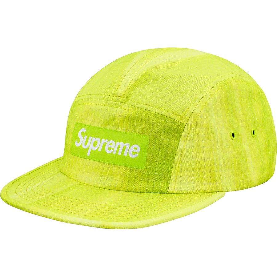 Details on Tie Dye Ripstop Camp Cap Lime from spring summer 2019 (Price is $48)