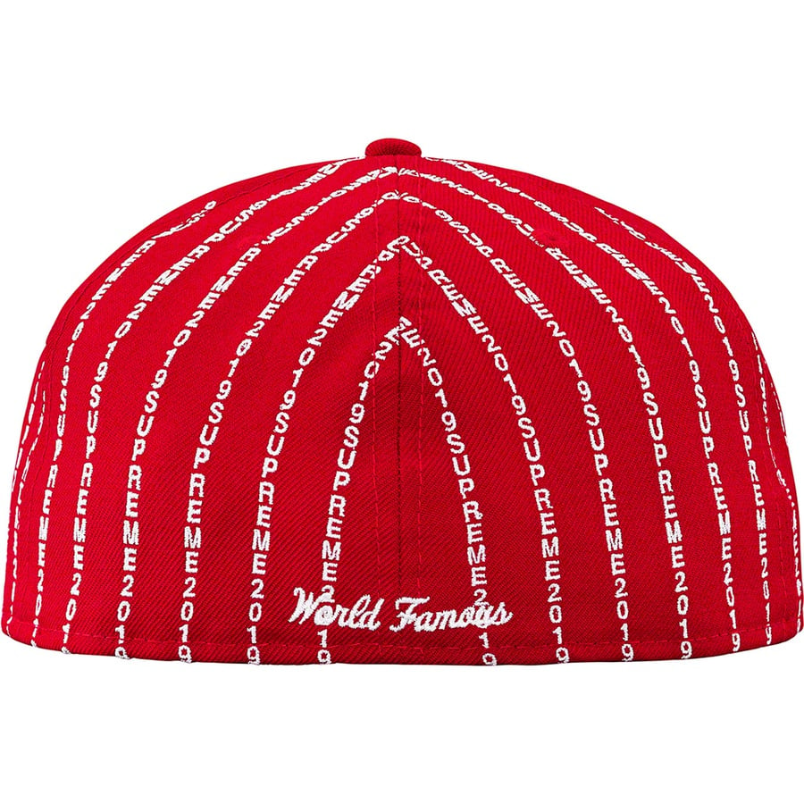 Details on Text Stripe New Era Red from spring summer
                                                    2019 (Price is $58)