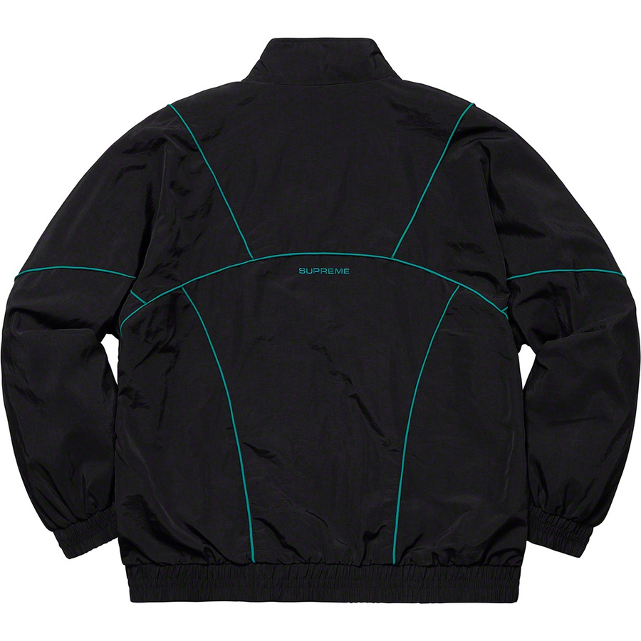 Details on Piping Track Jacket Black from spring summer 2019 (Price is $168)