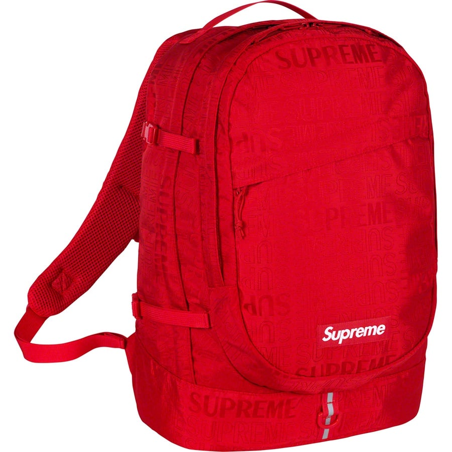 Details on Backpack Red from spring summer
                                                    2019 (Price is $158)