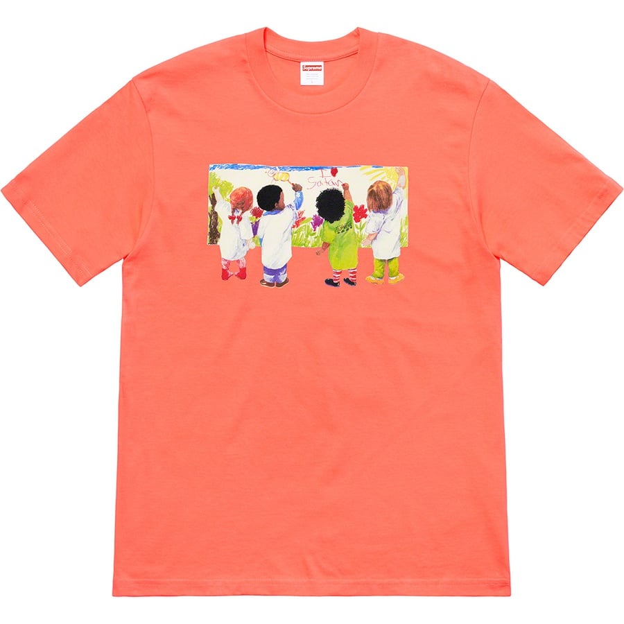 Details on Kids Tee Neon Orange from spring summer
                                                    2019 (Price is $38)