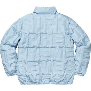 Bonded Logo Puffy Jacket - spring summer 2019 - Supreme