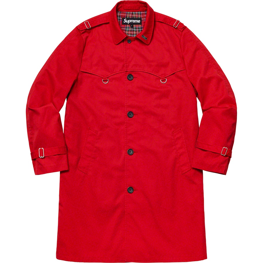 Details on D-Ring Trench Coat Red from spring summer
                                                    2019 (Price is $328)