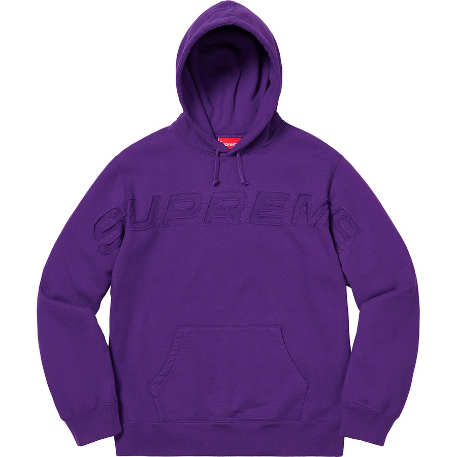 Details on Set In Logo Hooded Sweatshirt Purple from spring summer
                                                    2019 (Price is $158)